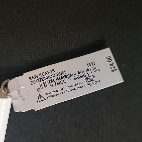 NEW BELK Silver Tone Long Heart Chain Sweater Necklace Fashion Jewelry - Picture 6 of 6